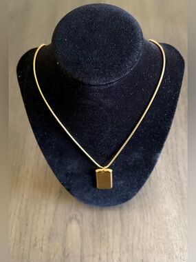 Gold Plated Chain & Pendant